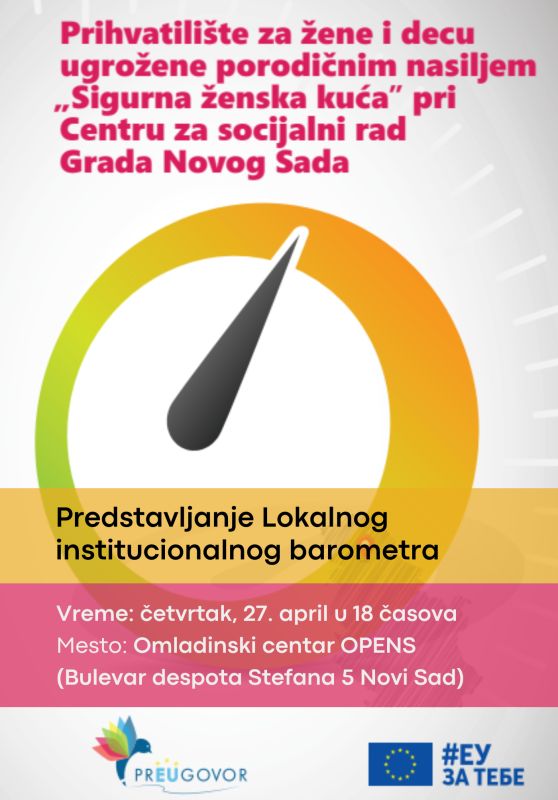 Predstavljanje Lokalnog institucionalnog barometra - Novi Sad