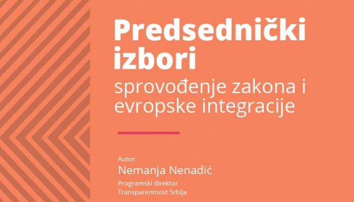 Predsednički izbori: Sprovođenje zakona i evropske integracije