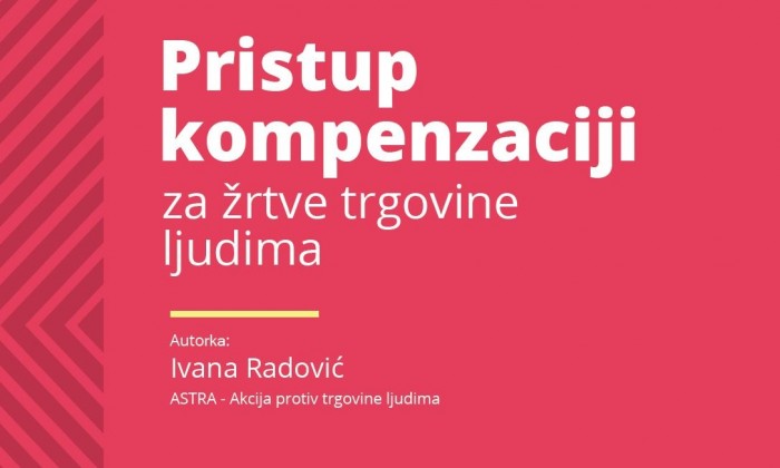 Pristup kompenzaciji za žrtve trgovine ljudima