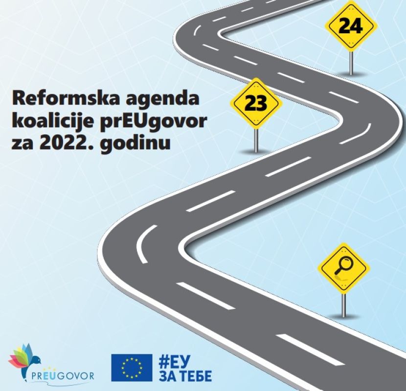 Reformska agenda koalicije prEUgovor za 2022. godinu