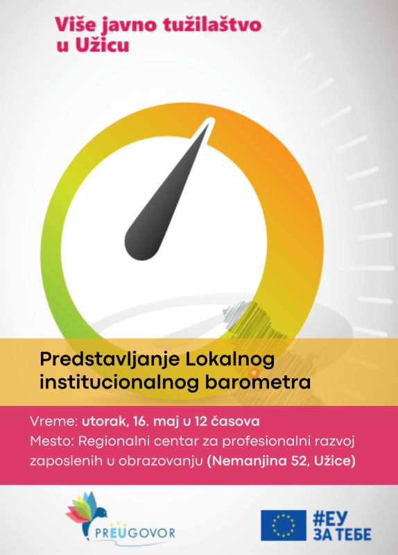 Predstavljanje Lokalnog institucionalnog barometra - Užice