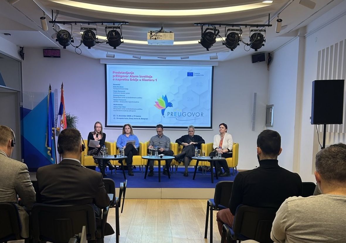 Predstavljen novi Alarm izveštaj koalicije prEUgovor