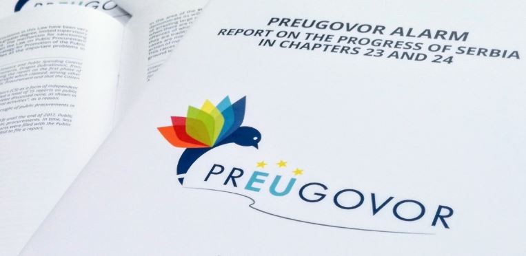 Presenting prEUgovor Alarm report on reforms within chapters 23 and 24